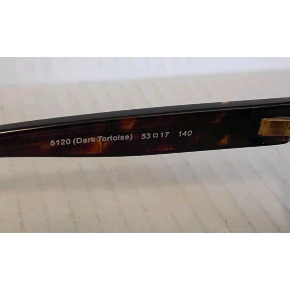 Coach Eyeglasses Optical Frame HC6133T 5120 Dark Tortoise Glitter & Case - NEW!